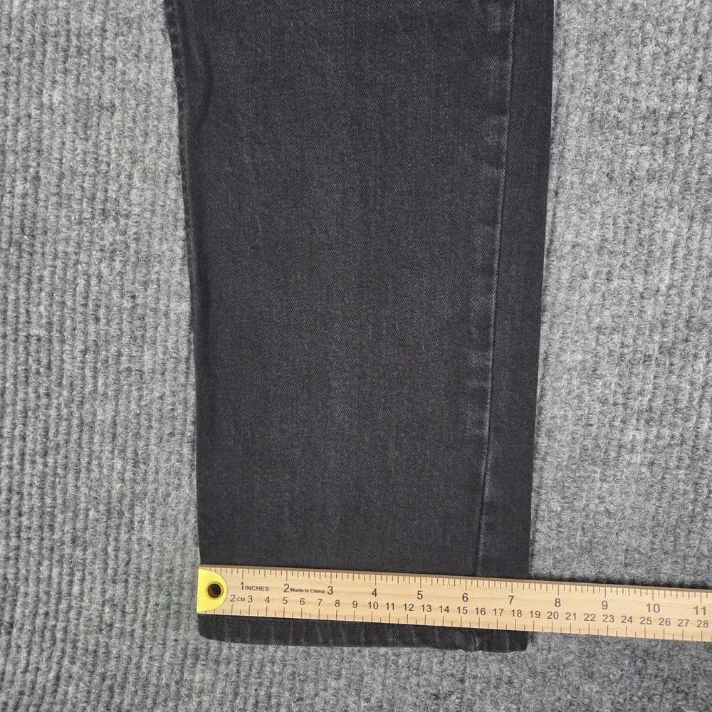 Levis 511 Slim‎ Fit Jeans Mens 34x34 Washed Black Denim Pants 04511-4406